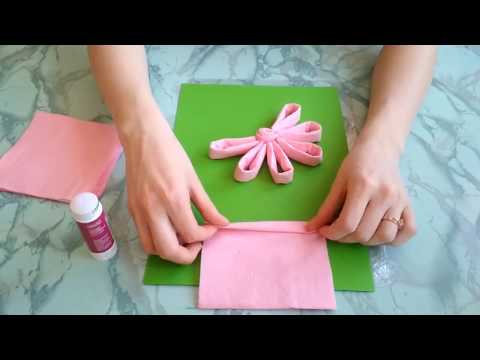 Видео: Мастер-класс "Объемный цветок"