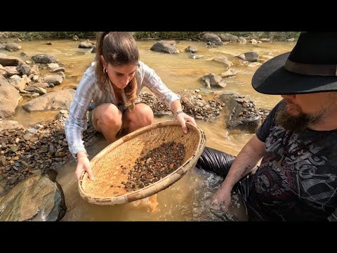Видео: Разведка месторождения драгоценных камней в Тайланде.
