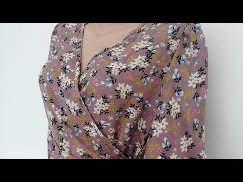 Видео: Запахли куйлак бичиб тикамиз Шьём платье запах ve sew a dress
