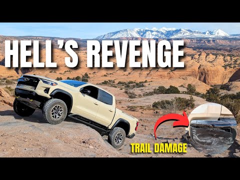 Видео: Colorado ZR2 2023 года принимает на себя месть Ада | Мы получили повреждения трассы