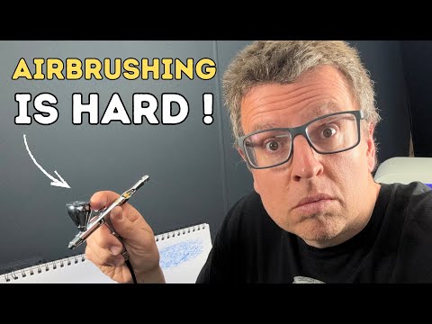 Видео: Почему аэрография так сложна!