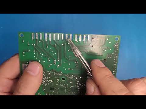 Видео: Ремонт платы Бакси ЭКО Лайф (BAXI ECO Life) не отключается турбина