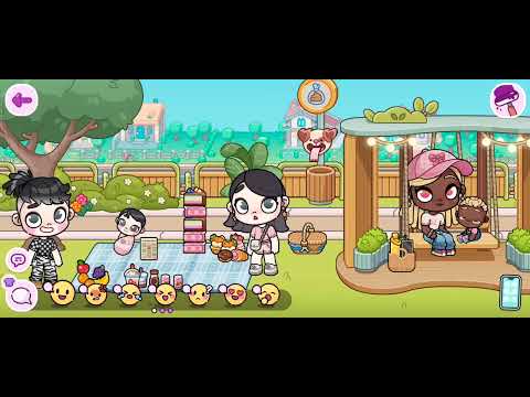 Видео: Пикник в парке 👏🏻рутина влог ✨#аватарворлд 