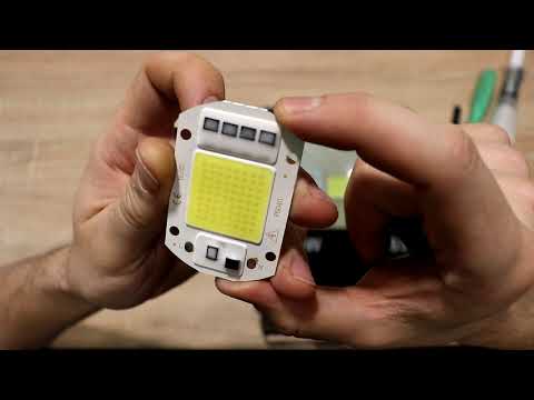 Видео: LED МАТРИЦА С АЛИЭКСПРЕСС. РЕМОНТ LED ПРОЖЕКТОРА