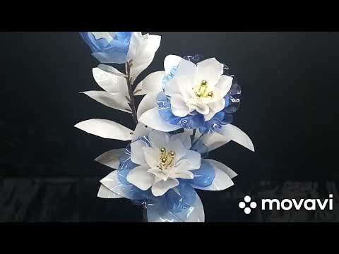 Видео: Как сделать красивые цветы из пластиковых бутылок🥀 МК.#рукоделие#