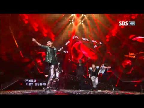 Видео: EXO [MAMA] @SBS Inkigayo Популярная песня 20120520