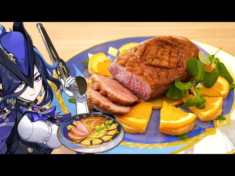 Видео: Особое блюдо Клоринды,  «Промаркировано и упаковано»/【Genshin Impact Еда】