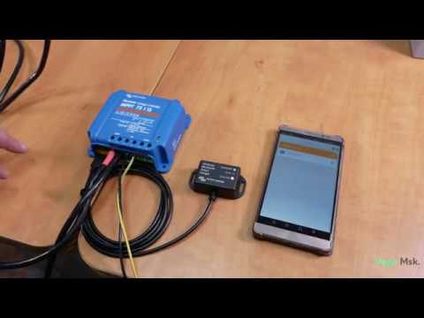 Видео: Подключение Victron Energy BlueSolar MPPT 75/15 и VE.Direct Bluetooth Smart dongle
