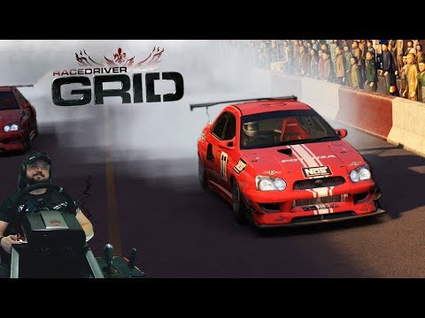 Видео: Адская дрифт-схватка в порту и "топ-машина" Subaru Impreza WRX STi в Race Driver: GRID