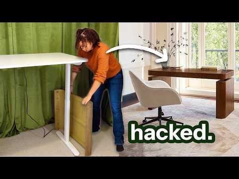 Видео: Пытаюсь сделать так, чтобы мой стол для работы стоя не был уродливым!