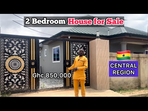 Видео: Дом с 2 спальнями на продажу, Гана || Ghc 850,000
