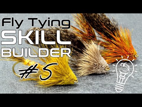 Видео: Мастер-класс по вязанию мушек №5 | Начальная тема, техника «панцирного» вязания, как прясть олень...