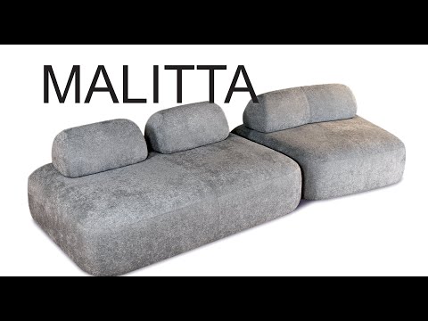 Видео: Изготовление дивана "Камня" Petra