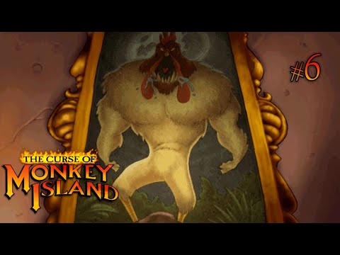 Видео: 6 Давайте поиграем в The Curse of Monkey Island