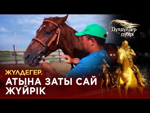 Видео: Жүлдегер. Атына заты сай жүйрік. «Дүлдүлдер дүбірі»