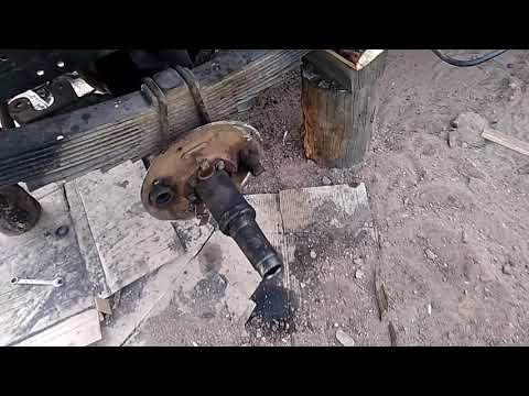 Видео: Зил 5301, (Бычок ) Переделка тормозов.