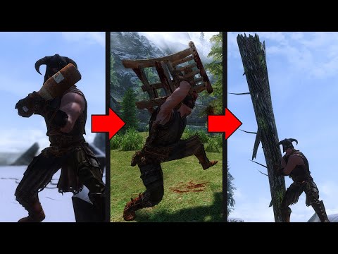 Видео: Skyrim - Как Создать Оружие из Любого Предмета