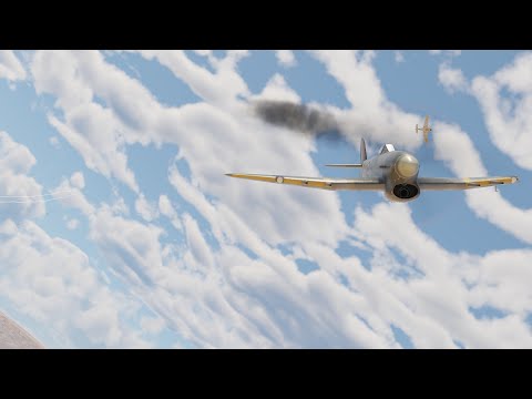 Видео: Typhoon Mk.Ib/L Б.р 5.0 в симуляторных боях в VR очках PICO4