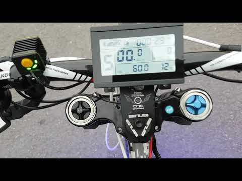 Видео: Еду на электровелосипеде, мотор Mxus GDR-19 1000W