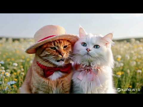 Видео: Если пойдём вдвоём. Котоклип. Поёт Юрий Антонов.