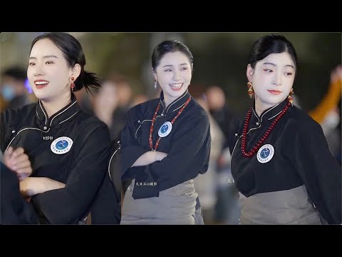 Видео: Восхищайтесь красивыми тибетскими женщинами, традиционными тибетскими танцами и тибетской песней