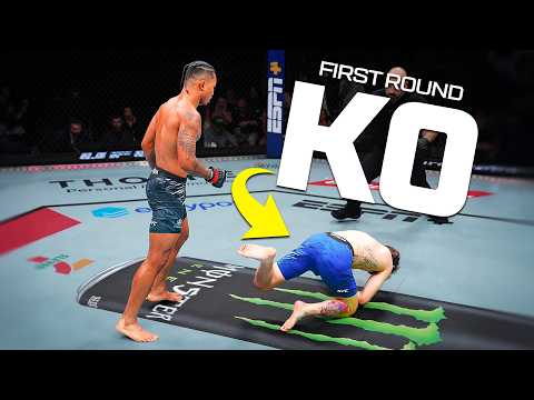 Видео: Этот боец ​​всех нокаутировал! 😲