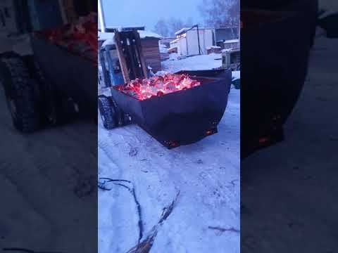 Видео: горизонтальная двух ретортная печь от петрова