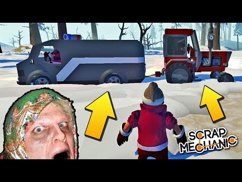 Видео: 💥 МЕНТОВКИЙ БОБИК ЗАСТРЯЛ В СНЕГУ ✅ МУЛЬТИК в СКРАП МЕХАНИК 🔨 СКАЧАТЬ Scrap Mechanic 💾