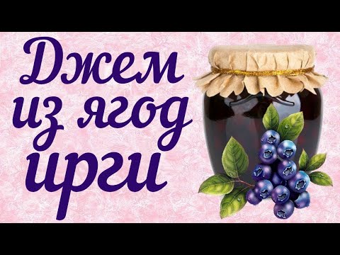 Видео: Густой и ароматный джем из ягод ирги на зиму