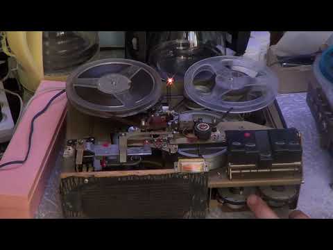 Видео: Тэстирование катушэчных магнитофонов Дайна и Чайка.1.