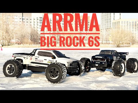 Видео: ARRMA Big Rock 6s! Обзор, колеса, upgrades, гонки и замеры скорости!!!