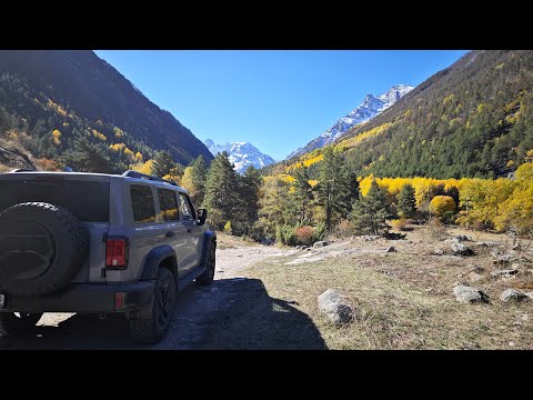 Видео: В горы на ТАНКЕ! Ущелье Узункол. Северный Кавказ, КЧР.