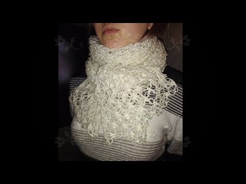 Видео: Вязание крючком. Урок 9. Палантин из соломоновых петель.