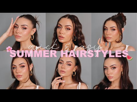 Видео: 6 МОДНЫХ ЛЕТНИХ ПРИЧЕСОК | БЫСТРО И ПРОСТО
