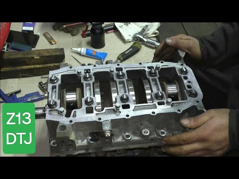 Видео: Капитальный ремонт двигателя. Опель Корса 1.3.  Z13DTJ.