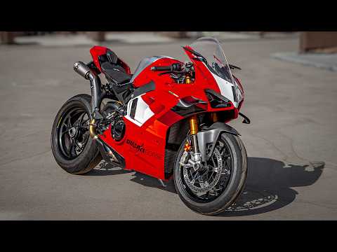 Видео: Ducati Panigale V4 R - самый быстрый супербайк для гонок. Но не для города. Самый подробный обзор.