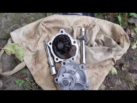 Видео: Подробная замена помпы и натяжного ролика Suzuki M16A