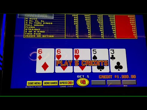 Видео: Видео №8 по бесплатной игре на $10 000, бонусный покер на $2
