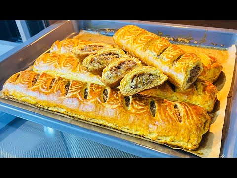 Видео: Боже До чего же это Вкусно Тающий во рту Необычный Пирог с сочной ореховой начинкой Песочный рулет