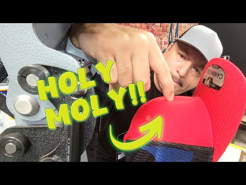 Видео: Как исправить «зазор между 6-панельными крышками» + добавление DTF-трансферов к 6-панельным крышкам