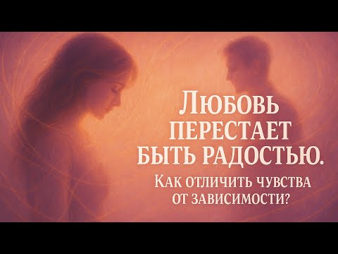 Видео: Любовь перестает быть радостью, как отличить чувства от зависимости