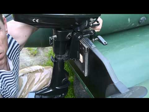 Видео: Как "подогнать" мотор под лодку.    How to fit the motor under the boat