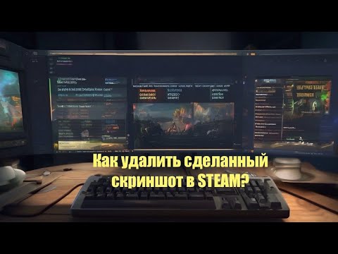 Видео: Как удалить уже сделанный скриншот в Steam