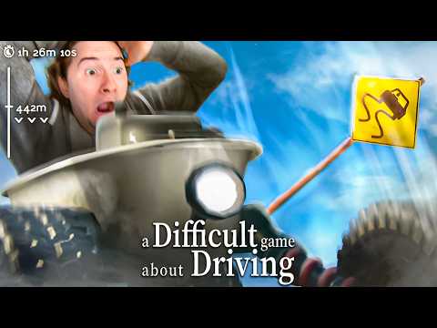 Видео: ОЛЕША ИСПЫТЫВАЕТ ТРУДНОСТИ В A DIFFICULT GAME ABOUT DRIVING