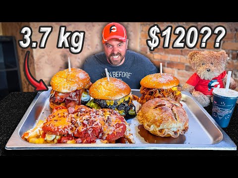 Видео: Самый сложный гамбургер в Тасмании, приготовленный в Хобарте, весит более 8 фунтов и обойдется в ...