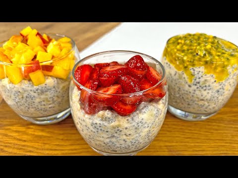 Видео: Энергетический завтрак в стакане за 1 минуту. Ночная овсянка. Без сахара – ешьте без вреда