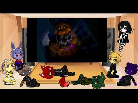 Видео: Реакция фнаф на Сумочкина "Обзор Five nights at Freddy's 4"