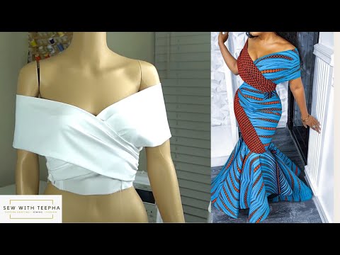 Видео: Как выкроить и сшить верхнюю накидку с открытыми плечами |Чертеж выкройки | |Учебное пособие по ш...