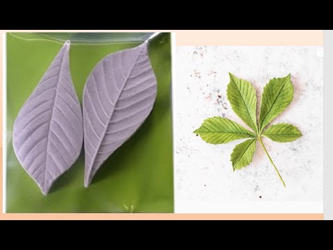 Видео: 🍁МК Сахарный Лист КАШТАНА от @sweetjoys.msk🍁Chestnut leaf from mastic