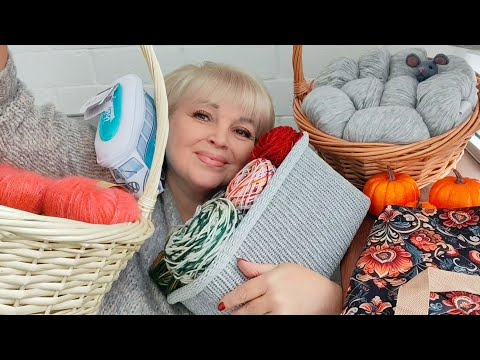 Видео: СУМОЧКИ, КОРЗИНОЧКИ - ПОМОЩНИКИ МОИ! 🙂🧶